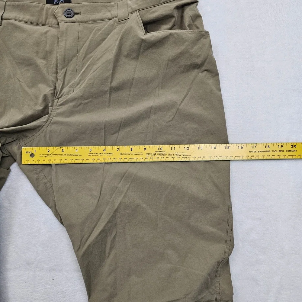 KUIU Bridger Pants Mens 42x32 Khaki Performance Technical Stretch Hiking Hunting
